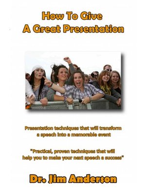 cover image of How to Give a Great Presentation